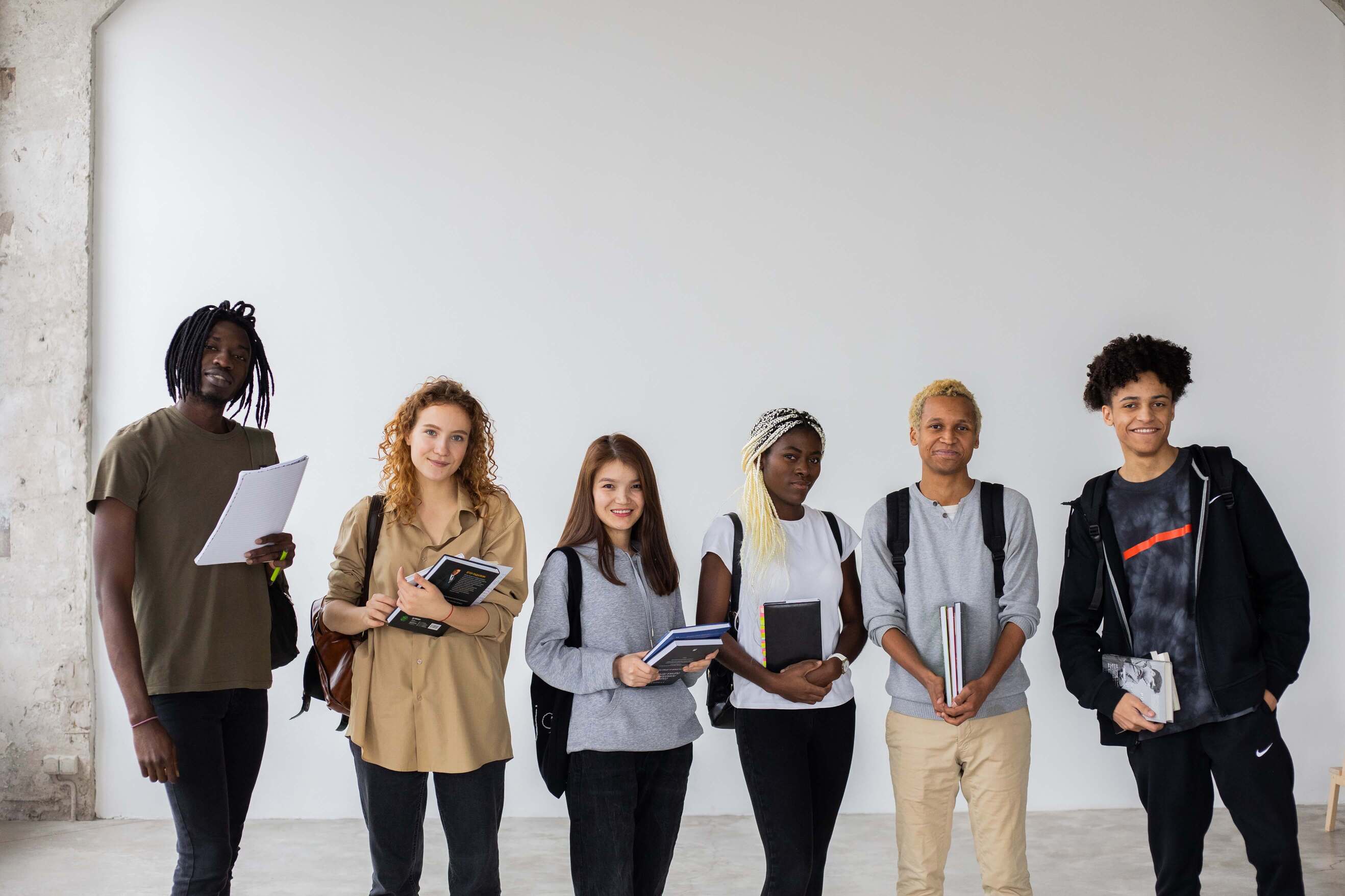 Groupe d'adolescents